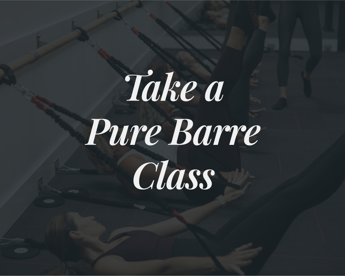 Take a Pure Barre Class